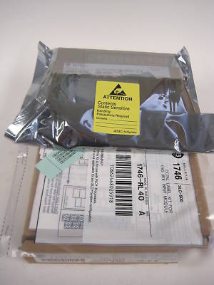 Allen bradley 1746-IA16 ser c input module sealed 