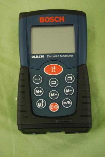 Bosch DLR130 distance measurer with case