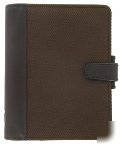 New filofax graphic brown pocket organizer [ff-022764]