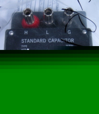 General radio 1409-m standard capacitor 0.02UF refurbed