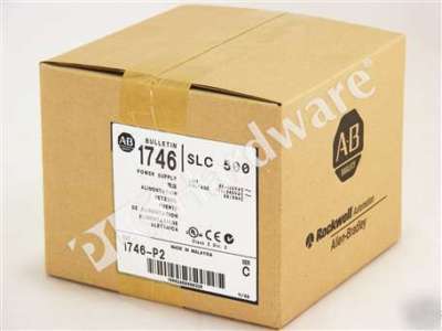 New * sealed* allen bradley 1746-P2 /c 1746P2 11/09