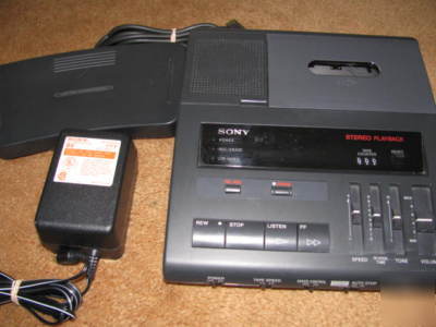 Sony cassette transcriber & dictation machine bm 87DST