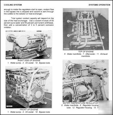 Caterpillar 3500 3508 3512 3516 engines service manual