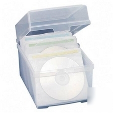 Compucessory - cd/dvd storage box with sleeves 50CT 9