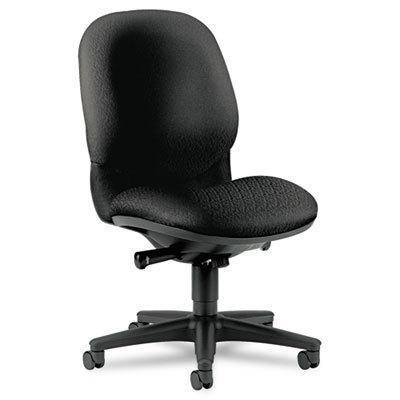 Sensible high-back pneumatic swivel chair black