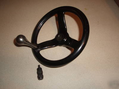  bridgeport fine feed handweel and knob