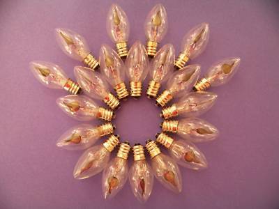 10 flicker flame light bulbs flameless restaurant decor