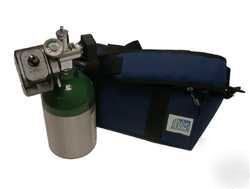 Devilbiss hideaway w/ PD1000 portable oxygen system