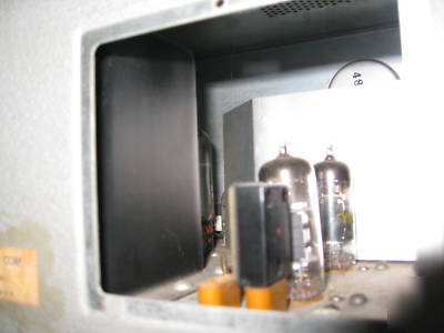 Heathkit dx-35 radio cw transmitter with manual