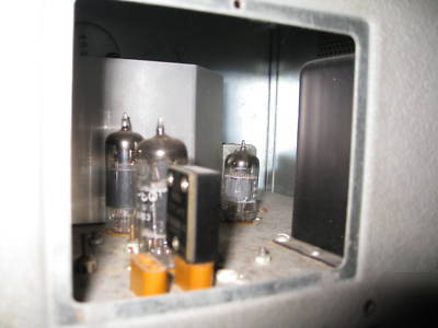 Heathkit dx-35 radio cw transmitter with manual