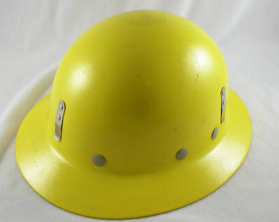 Lot 3 hard hats bf mcdonald jackson aluminum superglas