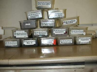 Various digi-key electronic components (sold as a lot)