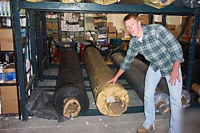 10' x 100' 45 mil black epdm rubber roof roofing