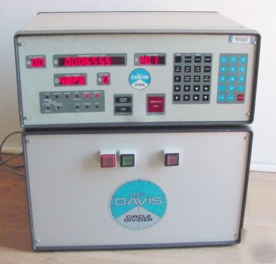 A.g. davis circle divider control units * rotary table