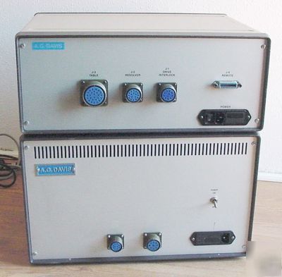 A.g. davis circle divider control units * rotary table