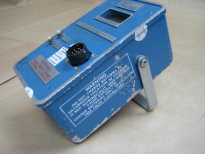 Avtron T477W bonding meter aircraft test aviation tool