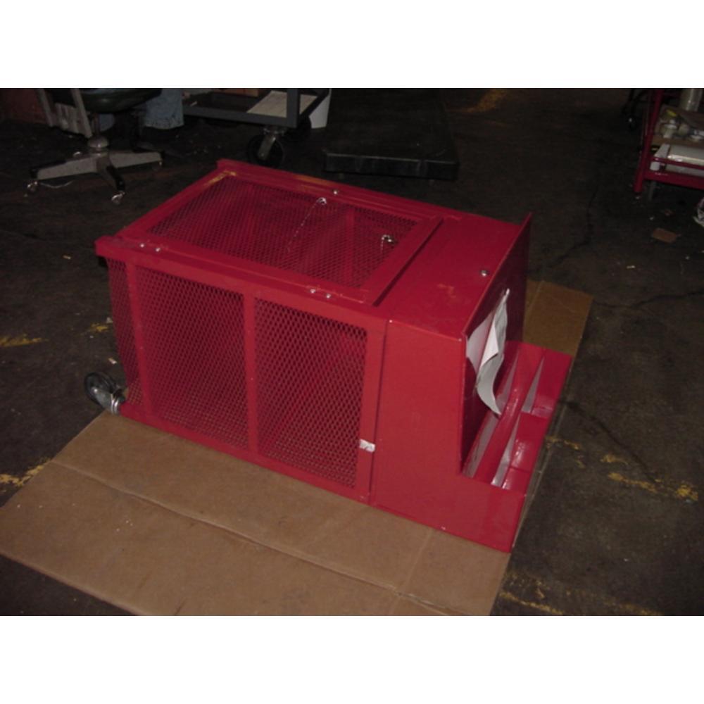 Dayton rolling desk w/ writing table 2 shelves 146654