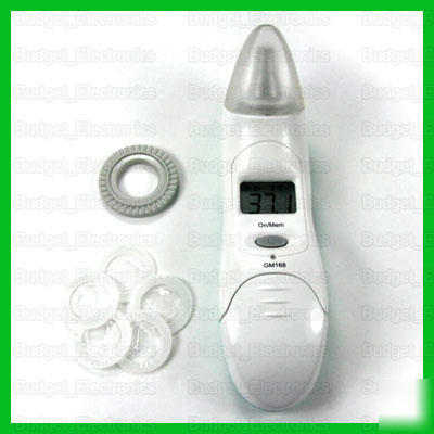 Digital lcd infrared ear thermometer temperature tester