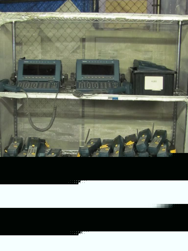 Lot of intermec tracker wireless barcode scanner