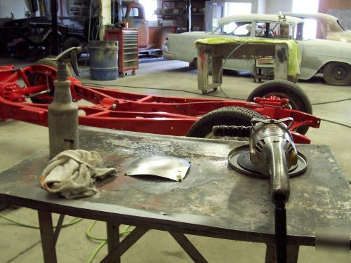 Shrinking disc shrinker, friction system english wheel