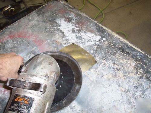 Shrinking disc shrinker, friction system english wheel