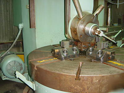 Vulcan vertical turret lathe 62