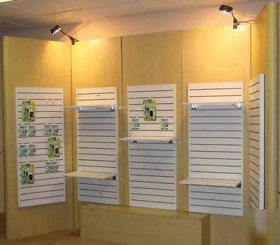 20 x 10 hard wood trade show booth or retail display
