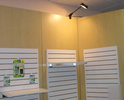 20 x 10 hard wood trade show booth or retail display