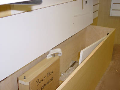 20 x 10 hard wood trade show booth or retail display