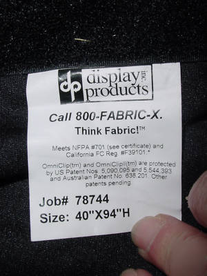 20 x 10 hard wood trade show booth or retail display