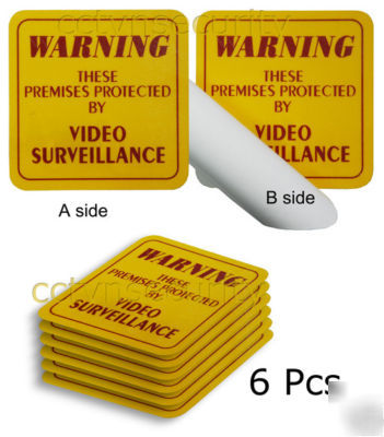 6PCS cctv safty security 4