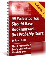99 websites you should have bookmarked - make money