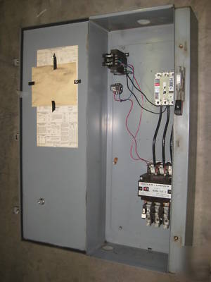 Cutler hammer size 4 combination starter breaker 150 a