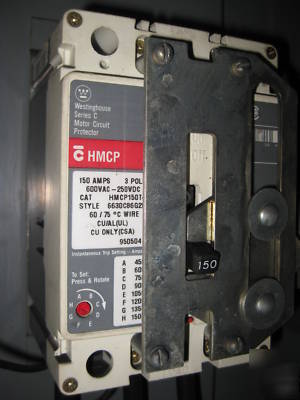 Cutler hammer size 4 combination starter breaker 150 a
