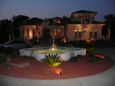 Free estimates outdoor landscape lighting contractor