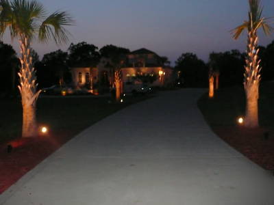 Free estimates outdoor landscape lighting contractor