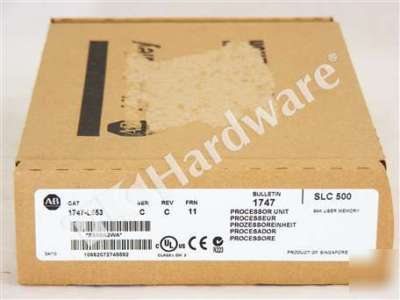 New * sealed* allen bradley 1747-L553 /c 1747L553 04/10