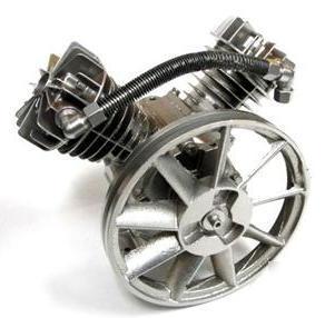 140 psi twin cylinder air compressor pump for 5HP motor