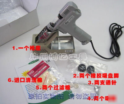 995 electric desoldering gun cirons solder sucker iron