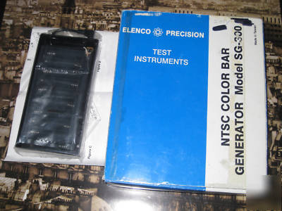 Elenco portable ntsc if rf iwq color tv generator SG300