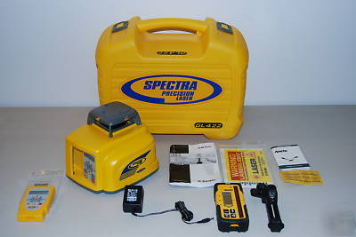 New trimble spectra precision GL422 dual slope laser a+
