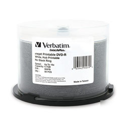 New verbatim datalifeplus 16X dvd-r media 95079