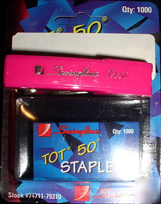 1 swingline tot 50 mini stapler plus 1000 free staples