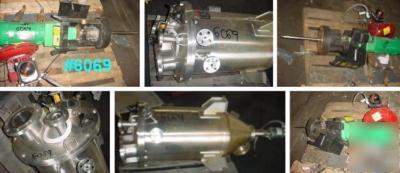 19.8 gallon lee mix tank - t-316 s/s - .5 hp/xp #6069