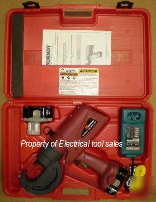 Burndy PAT750XT hydraulic battery operated crimper 