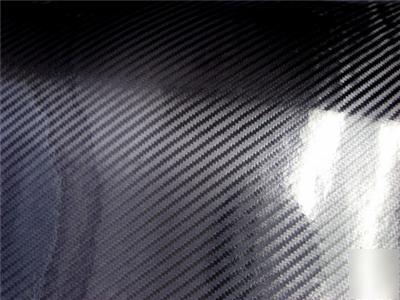 Carbon fibre effect vinyl foil 1 metre x 200MM