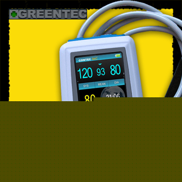 24HOUR ambulatory blood pressure monitor abpm with lcd