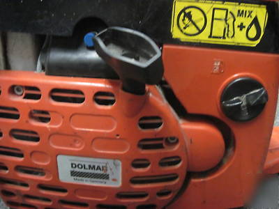 Dolmar pc-7314 gas powered concrete cut-off saw germany