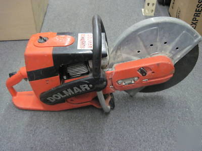 Dolmar pc-7314 gas powered concrete cut-off saw germany