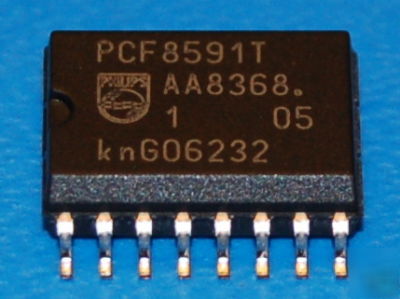 Lot of 5 PCF8591 analog digital converter 8-bit adc dac